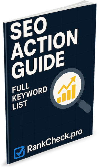 SEO Action Guide cover