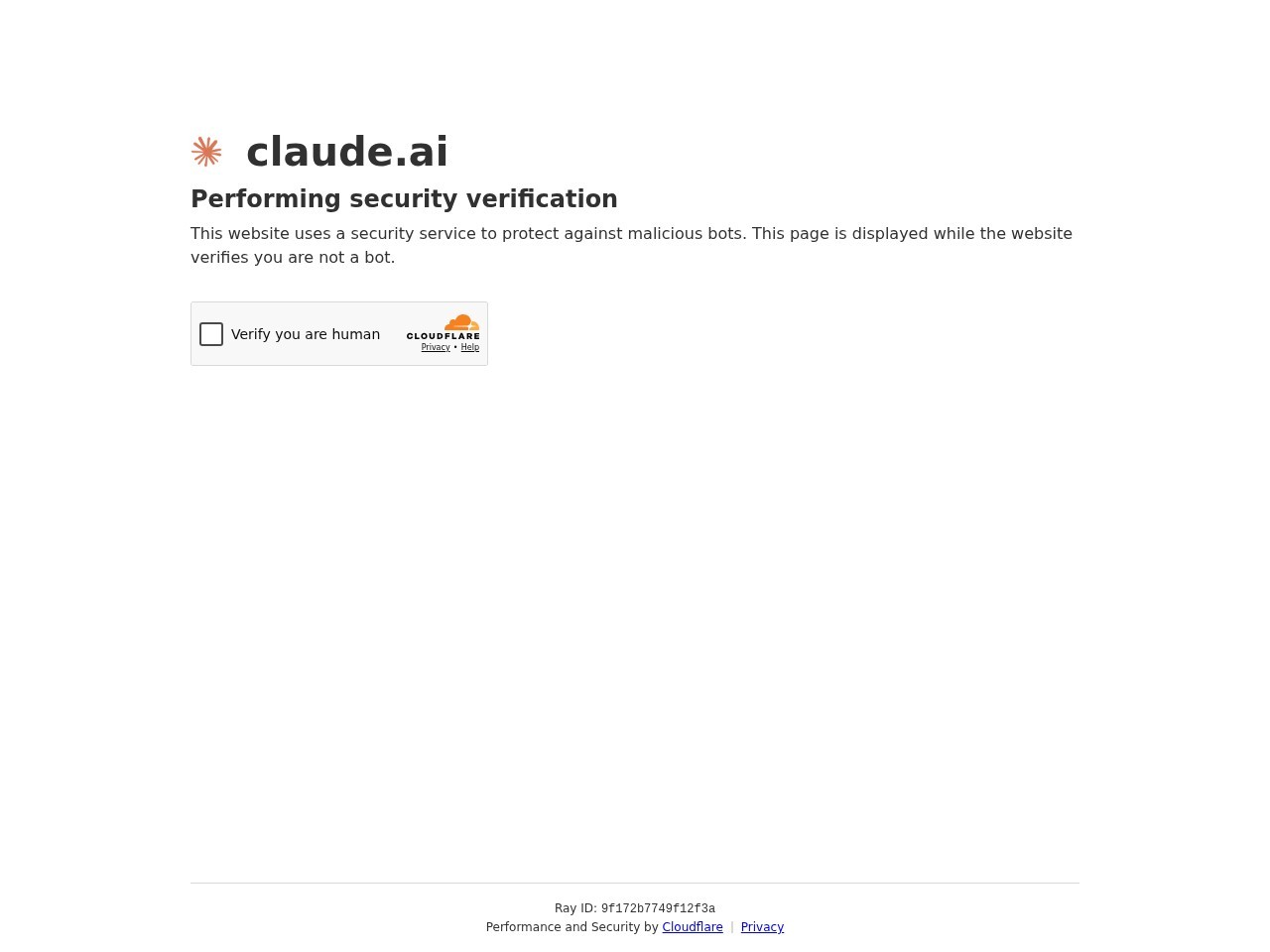 Screenshot of claude.ai